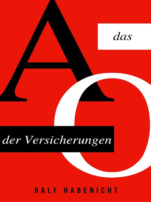 Title details for Das a und O der Versicherungen by Ralf Habenicht - Available